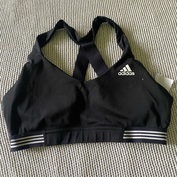 Adidas black sports bra - Picture 2 of 2
